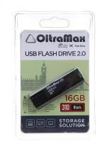 Флэш-накопитель OLTRAMAX OM-16GB-310, USB 2.0, черный