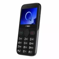 Телефон мобильный Alcatel 2019G, серебристый