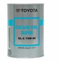 Масло трансмиссионное TOYOTA Gear Oil Super, 75W-90, 1 л, GL5