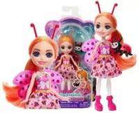 Кукла Mattel Enchantimals Гламурная вечеринка Божья коровка Ладонна с питомцем HNT57/FNH22