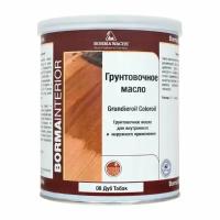 BORMA WACHS (Борма) Grundieroil ColorOil Масло цветное, 3910-08, Дуб табак, 1л