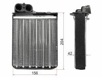 Радиатор Отопителя Салона Renault Logan 04-/Logan 08-/ Sandero 08-/Duster 10-/Lada Largus 12- Sat арт. ST-DC01-395-A0