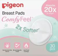Pigeon Вкладыши для бюстгралтера с алоэ Comfy Feel Breast Pads 30 шт
