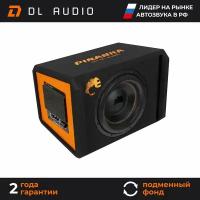 Cабвуфер автомобильный активный DL Audio PIRANHA 12A BLACK V.2