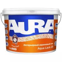 Лак Aura Aqua Lack 20 бесцветный, полуматовая, 9 кг, 9 л