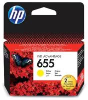 Картридж струйный HP 655 CZ112AE желтый