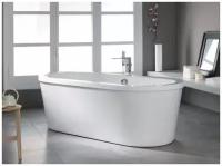 Ванна акриловая отдельностоящая дизайнерская, AQUAREL A-6232 (1500х750х550 mm) белая