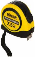 Рулетка Biber 40074 Autostop 7,5 м/25 мм