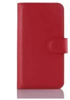 Чехол-книжка PRESTIGE с функцией подставки для iPhone 5 / 5S / SE красный