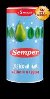 Semper - чай гранулированный мята лимонная и груша "Добрый вечер", 5 мес., 200/3