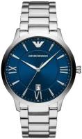 Наручные часы EMPORIO ARMANI AR11227, серебряный, синий