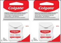 Colgate Optic White Профилактика зубного налета зубная нить, 25 м, 2 уп