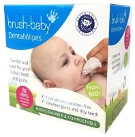 Brush-Baby DentalWipes детские зубные салфетки