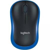 Мышь беспроводная Logitech M185 Blue (910-002632)