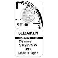 Батарейка SEIZAIKEN 395 (SR927SW) Silver Oxide 1.55V (1 шт)