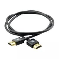 Кабель HDMI-HDMI 4K/60 с Ethernet Kramer C-HM/HM/PICO/BK-1 0.3m