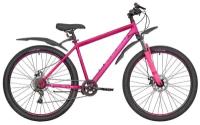 Женский велосипед Rush Hour 27,5" NX 675 DISC ST розовый, рама 18" (6 скоростей)