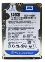 Western Digital WD Scorpio Blue 640 GB WD6400BPVT