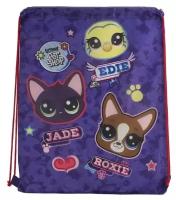 Мешок для обуви Littlest Pet Shop фиолетовый 1051298