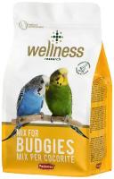 PADOVAN WELLNESS MIX FOR BUDGIES корм для волнистых попугаев (1 кг)