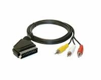 Кабель SCART - 3 RCA 1.5м