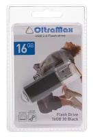 Флешка OltraMax 30 16 ГБ, 1 шт., черный