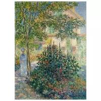 Картина (репродукция) "Камилла Моне в саду", Клод Моне", печать на холсте
