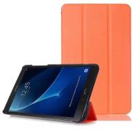 Чехол-обложка MyPads для Samsung Galaxy Tab A 10.1 2016 SM-T580 / T585C / T585N тонкий умный кожаный на пластиковой основе с трансформацией в по