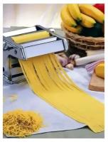 Лапшерезка ручная, машинка для раскатки теста, тестораскатка для итальянской домашней пасты