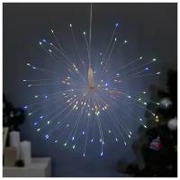 Фигура новогодняя "Салют", АА*4 (не в компл.), 120 LED, мульти