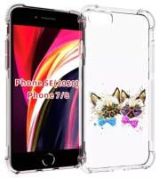 Чехол MyPads милые котята для iPhone 7 4.7 / iPhone 8 / iPhone SE 2 (2020) / Apple iPhone SE3 2022 задняя-панель-накладка-бампер