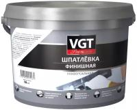 Шпатлевка VGT Premium финишная универсальная, белый, 16 кг