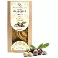 Лапша из муки ореха Макадамия натуральная (Vegan) Macadamia Nut Farm без глютена 250г