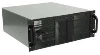 Procase Корпус RE411-D0H17-E-55 Корпус 4U server case,0x5.25+17HDD,черный,без блока питания,глубина 550мм,MB EATX 12"x13"