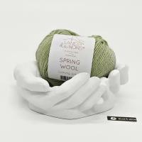 Пряжа Laines du Nord Spring Wool, хлопок + меринос, Цвет 06, 1 моток 50гр 140м