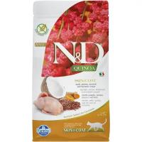 Farmina N&D Quinoa - Сухой корм для кошек, с перепелом и киноа z5837 1,5 кг