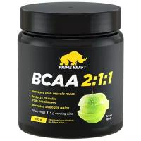 BCAA спорт питание, 150 гр, Prime Kraft BCAA 2:1:1, вкус: зеленое яблоко