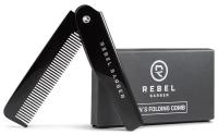 Расческа для бороды REBEL BARBER Folding Beard Comb