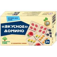 Настольная игра Десятое королевство &quotВкусное&quot домино (дерево) 00770ДК