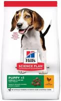 Сухой корм для щенков средних пород Hill`s Science Plan "Puppy", с курицей, 800 г