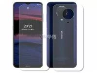 Гидрогелевая пленка LuxCase для Nokia G20, Прозрачная, Front-Back