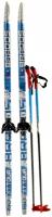 Лыжный комплект STC Brados XT Tour Blue 150см STEP NN75 (лыжи + палки 110см + крепления)