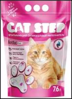 Впитывающий наполнитель Cat Step Arctic Pink, 7.6л