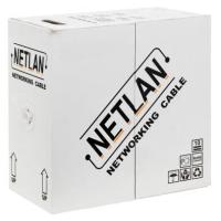 NETLAN EC-UF004-5E-PVC-GY FTP 4 пары кат.5e бухта 305м