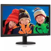 Монитор 22" Philips 223V5LSB черный