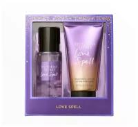 Подарочный набор Victoria’s Secret Love Spell Mini Mist & Lotion Duo Мист для тела + лосьон