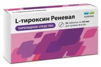 L-тироксин Реневал таб., 50 мкг, 56 шт