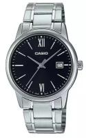 Наручные часы CASIO Collection MTP-V002D-1B3, серебряный, черный