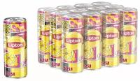 Чай Lipton Ice Tea Липтон негазированный Лимон 250мл (0,25 л) 12 штук (комплект)