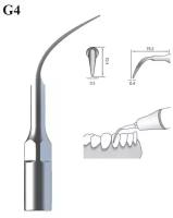 Насадка G4(GD4/GS4) для скалера ультразвукового стоматологического, для снятия зубных отложений ( подходит к Woodpecker, EMS, VRN ). 1 шт